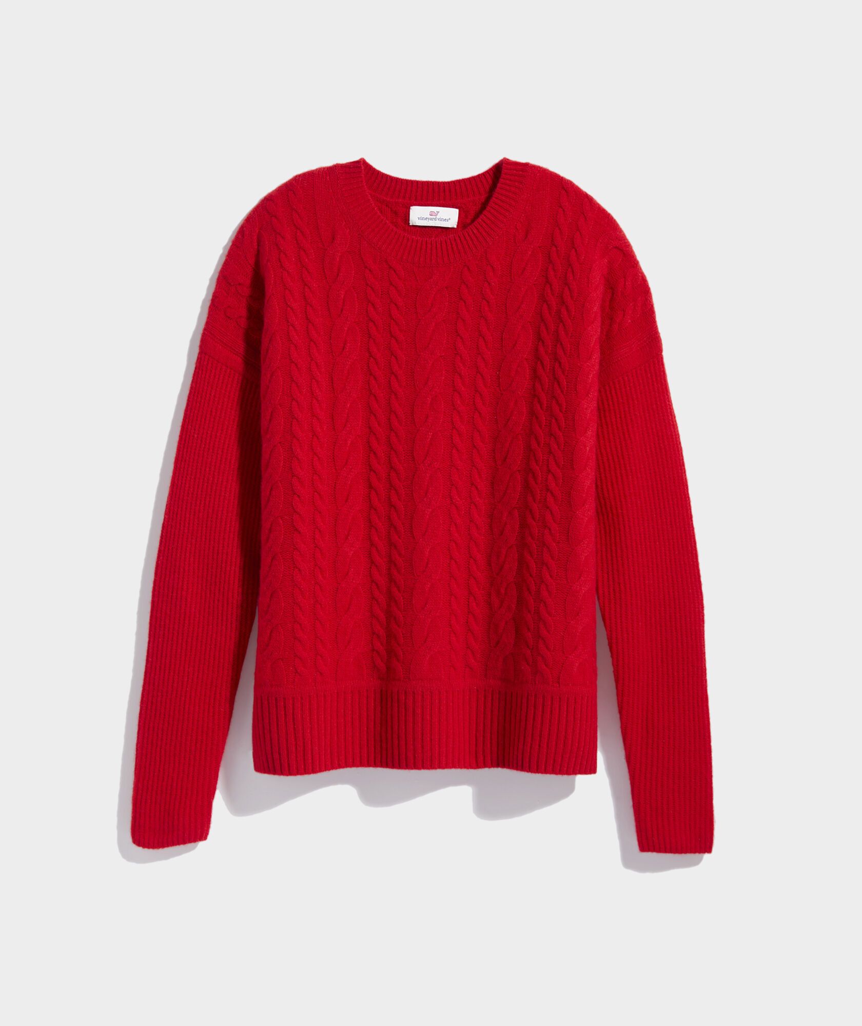 Seaspun Cashmere Cable Crewneck Sweater | vineyard vines