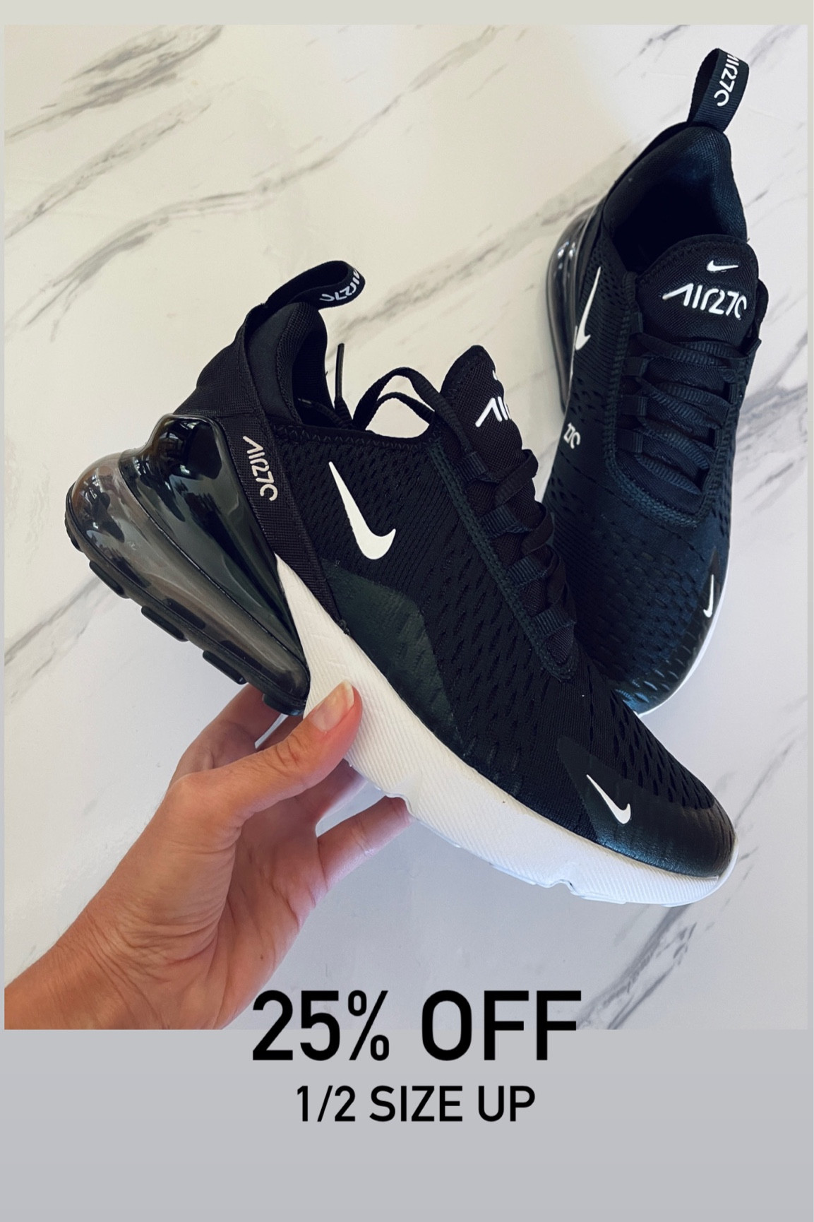 nike airmax 270 size 2