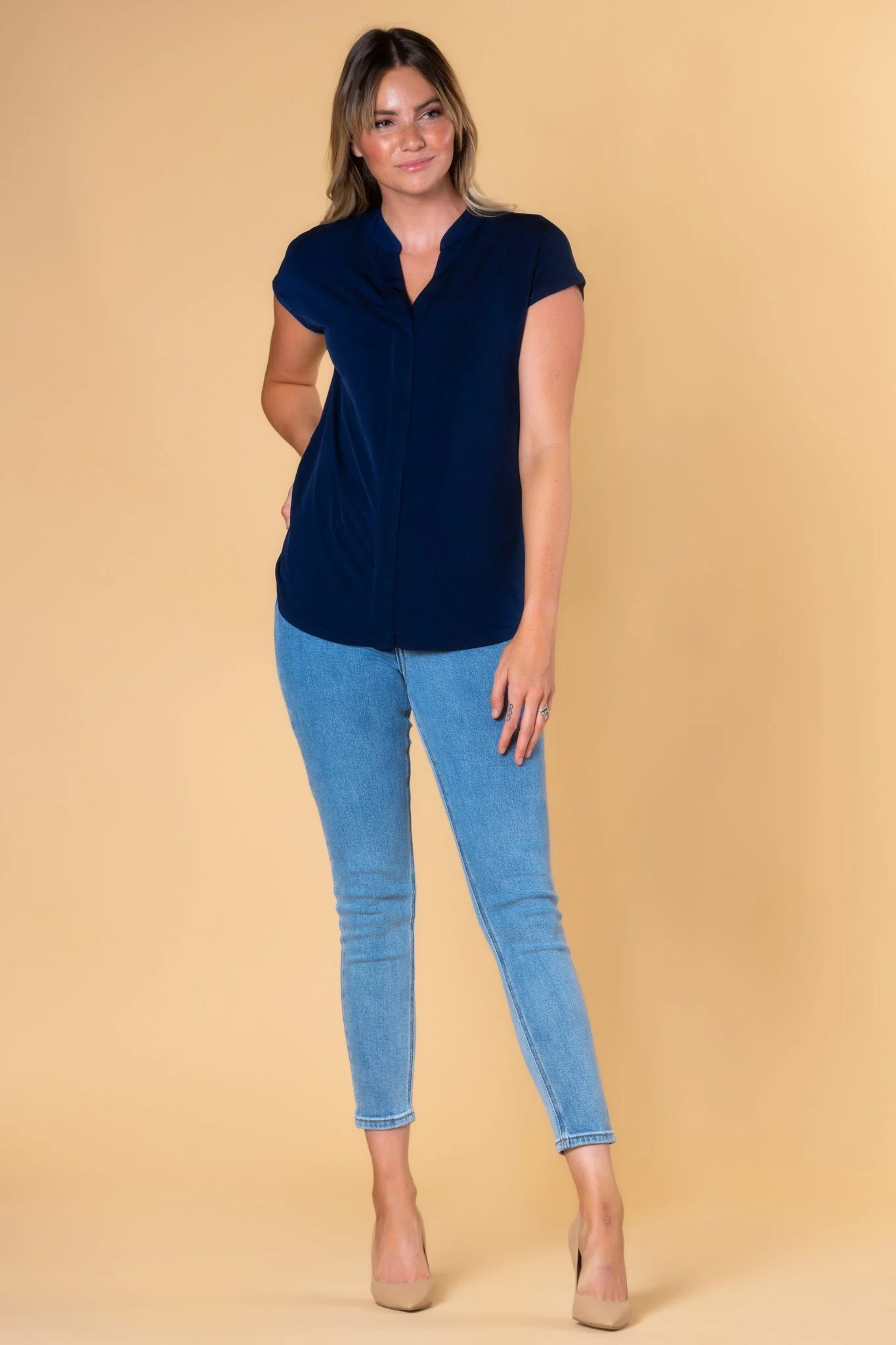 Brigitte Brianna Classic Top | Sexy Modest