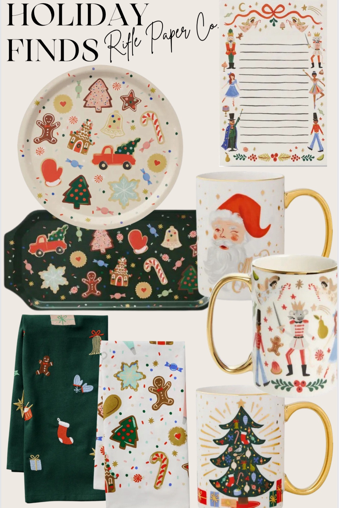 Loving these holiday finds from rifle paper co! All under $50

#LTKHoliday #LTKhome #LTKfindsunder50