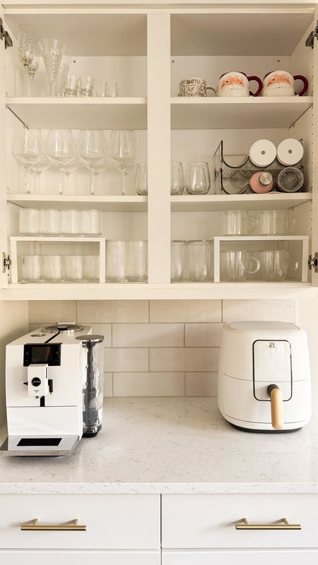 Glassware organization! 

Amazon glassware, Home finds, glass cups with lids and straws, cocktail glasses drinking set, coffee mugs, Spice Rack, Cabinet Shelf Organizers, Stackable Water Bottle Organizer, Plastic Free-Standing Stackable 3 Bottle Storage Holder Rack

#LTKSeasonal #LTKhome #LTKfindsunder50