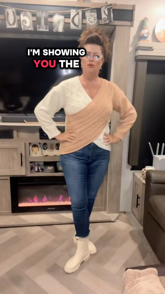 2-tone sweater for women#ootd#sweater

#LTKSeasonal #LTKootd #LTKPlusSize