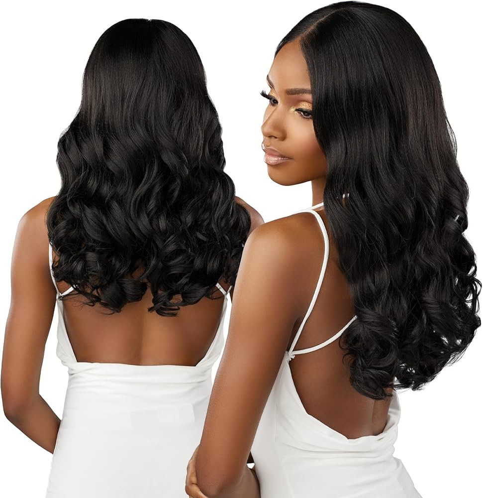 Sensationnel Bare lace fulllace wig - unit 3 human hair blend all lacefrontal glueless synthetic ... | Amazon (US)