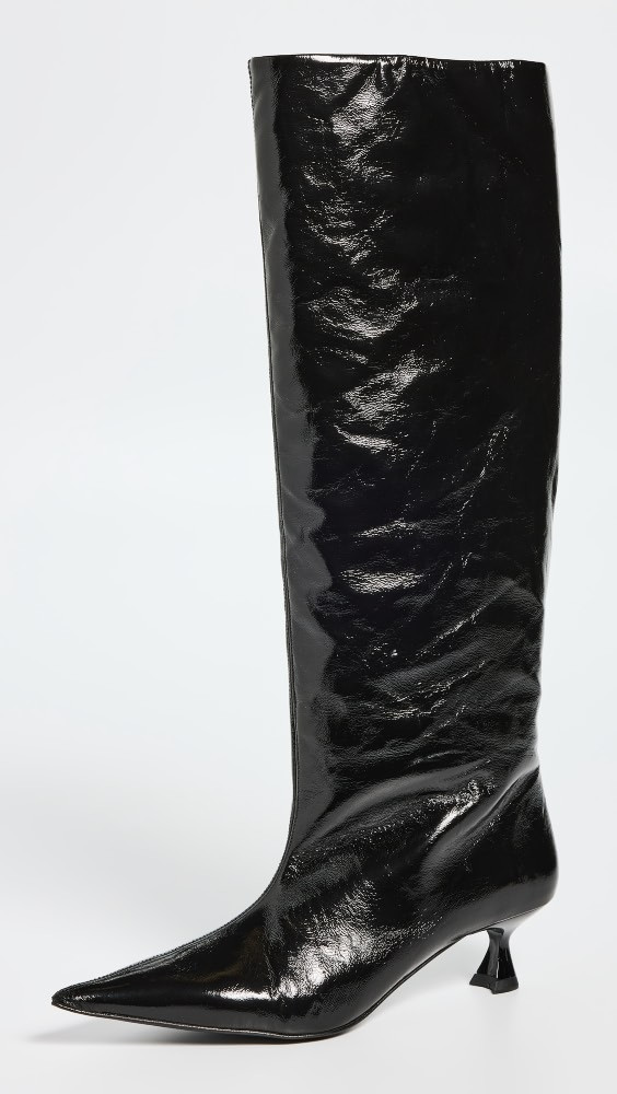 GANNI Soft Slouchy High Shaft Naplack Boots | Shopbop | Shopbop