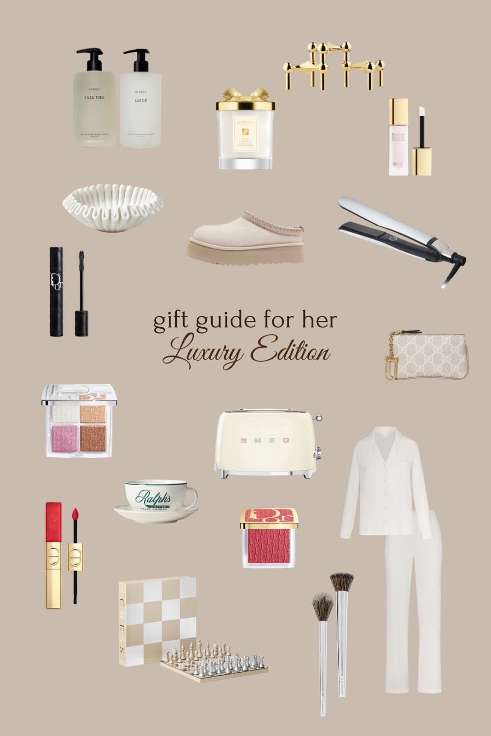Luxury Gift Guide für sie ✨
Zeitlose Favoriten, hochwertige Beauty-Pieces & stilvolle Home-Highlights – perfekt zum Verschenken oder Selbstverwöhnen 🤍🎄

#LTKgiftguide #LTKluxury #LTKeurope