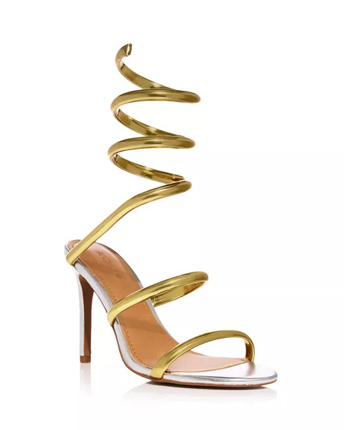 AQUA Women's Dyon Wrapping Sandals - Exclusive | Bloomingdale's Shoes | Bloomingdale's (US)