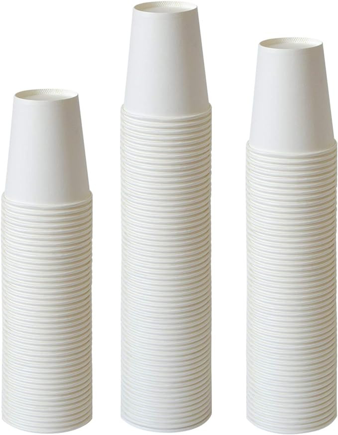 Paper Cups, [ 50 Pack 8 Oz ] Paper Cups, Paper Coffee Cups 8 Oz, Hot Cups Paper Coffee Cups Paper... | Amazon (US)