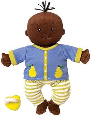 Manhattan Toy Baby Stella Brown Doll 15" Soft First Baby Doll | Amazon (US)