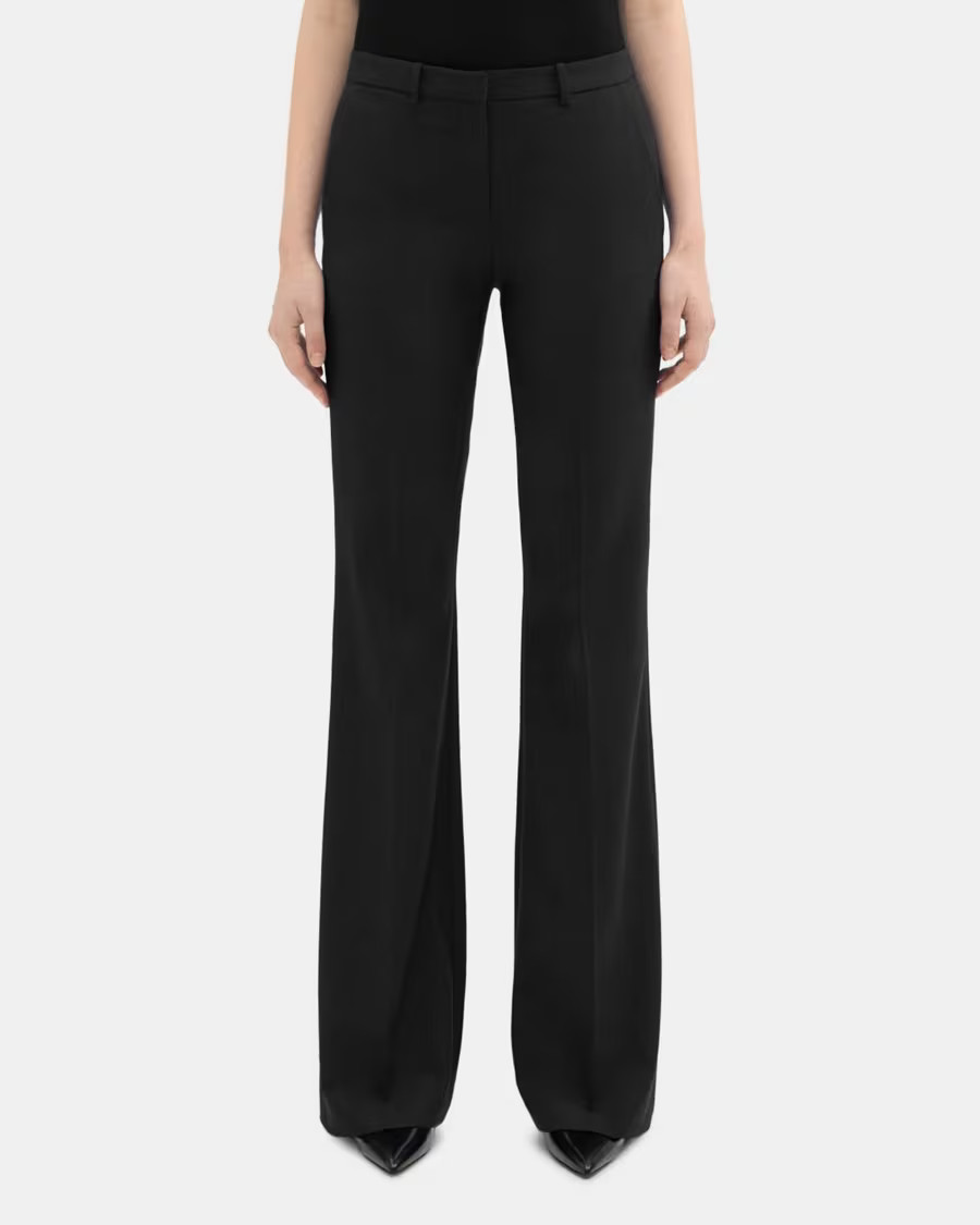 Demitria Pant in Good Wool | Theory
