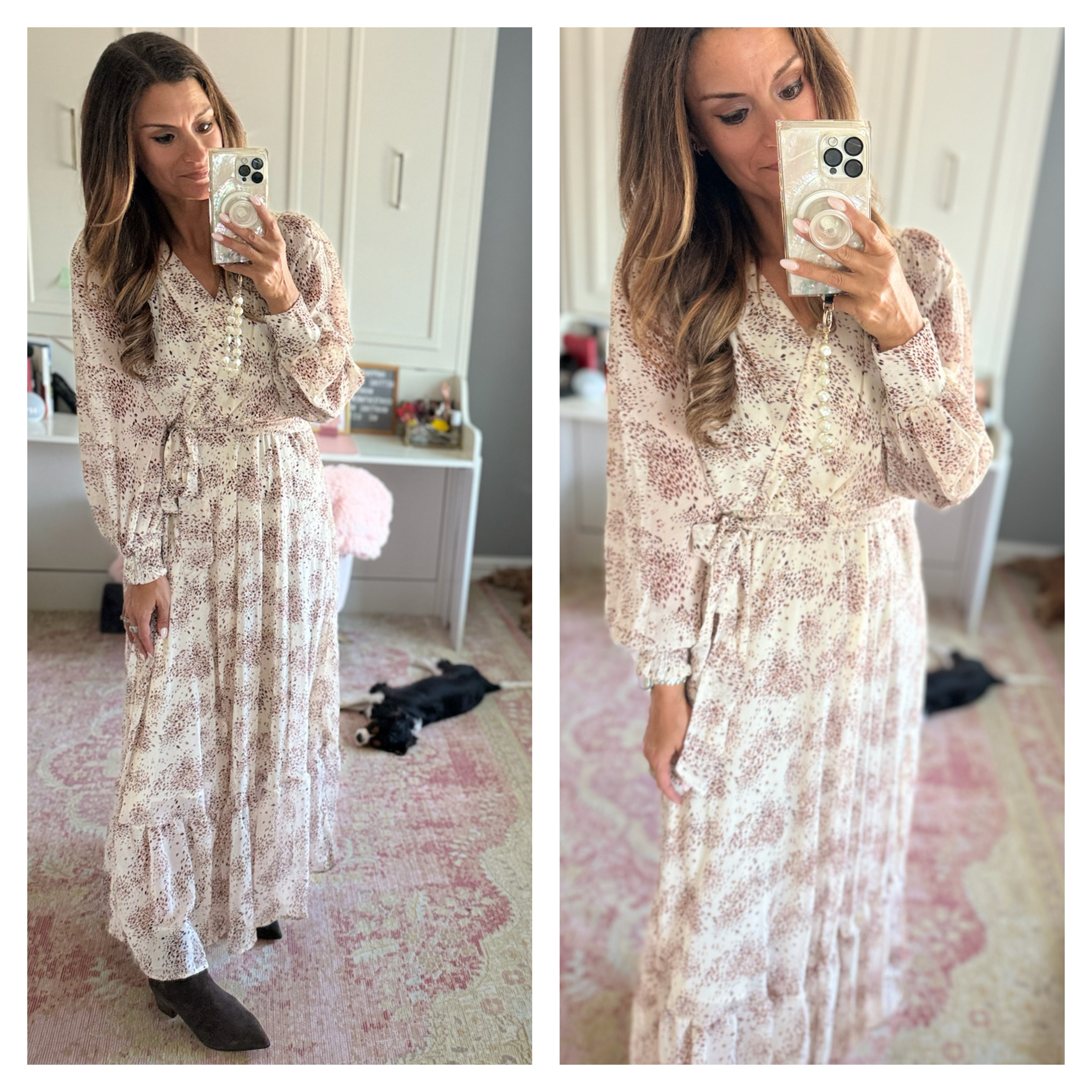 Great floral dress for family pictures 

 #LTKFindsUnder100 #LTKStyleTip