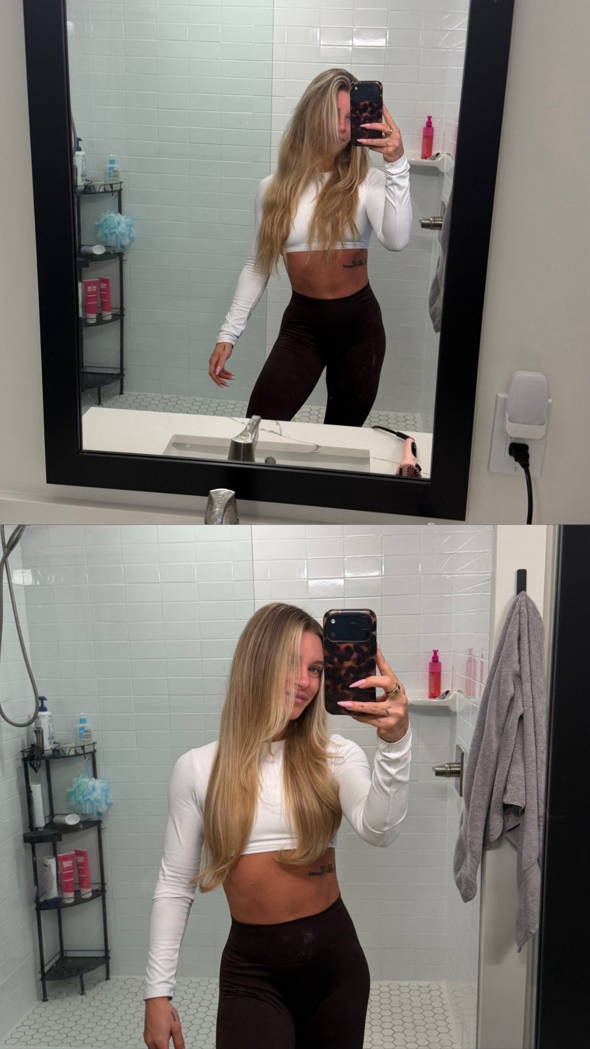 5 minute thermal brush makeover 😍 