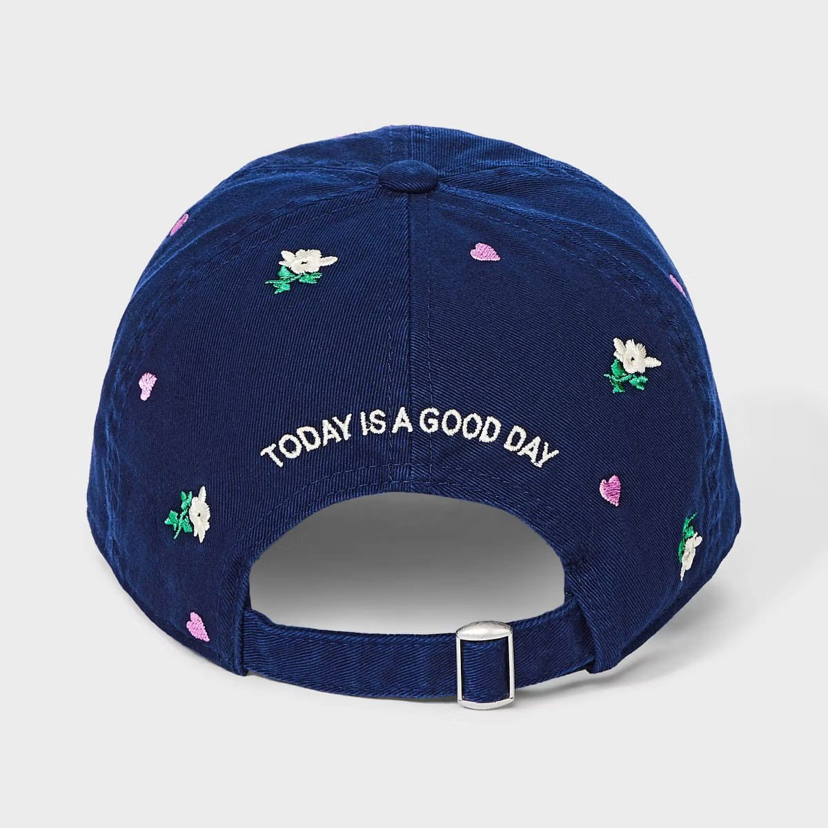 Good Day Floral Baseball Hat - Universal Thread™ Navy Blue | Target