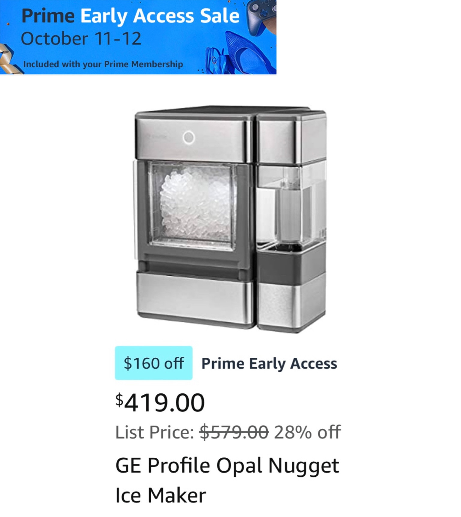 Nugget ice maker Amazon prime deal



#LTKhome #LTKHoliday #LTKsalealert
