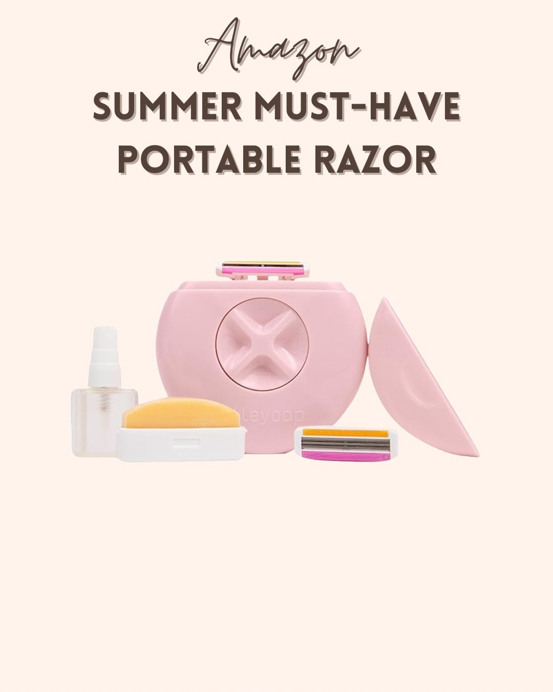 The best portable razor for all your summertime adventures!

#LTKSeasonal #LTKActive #LTKselfcare