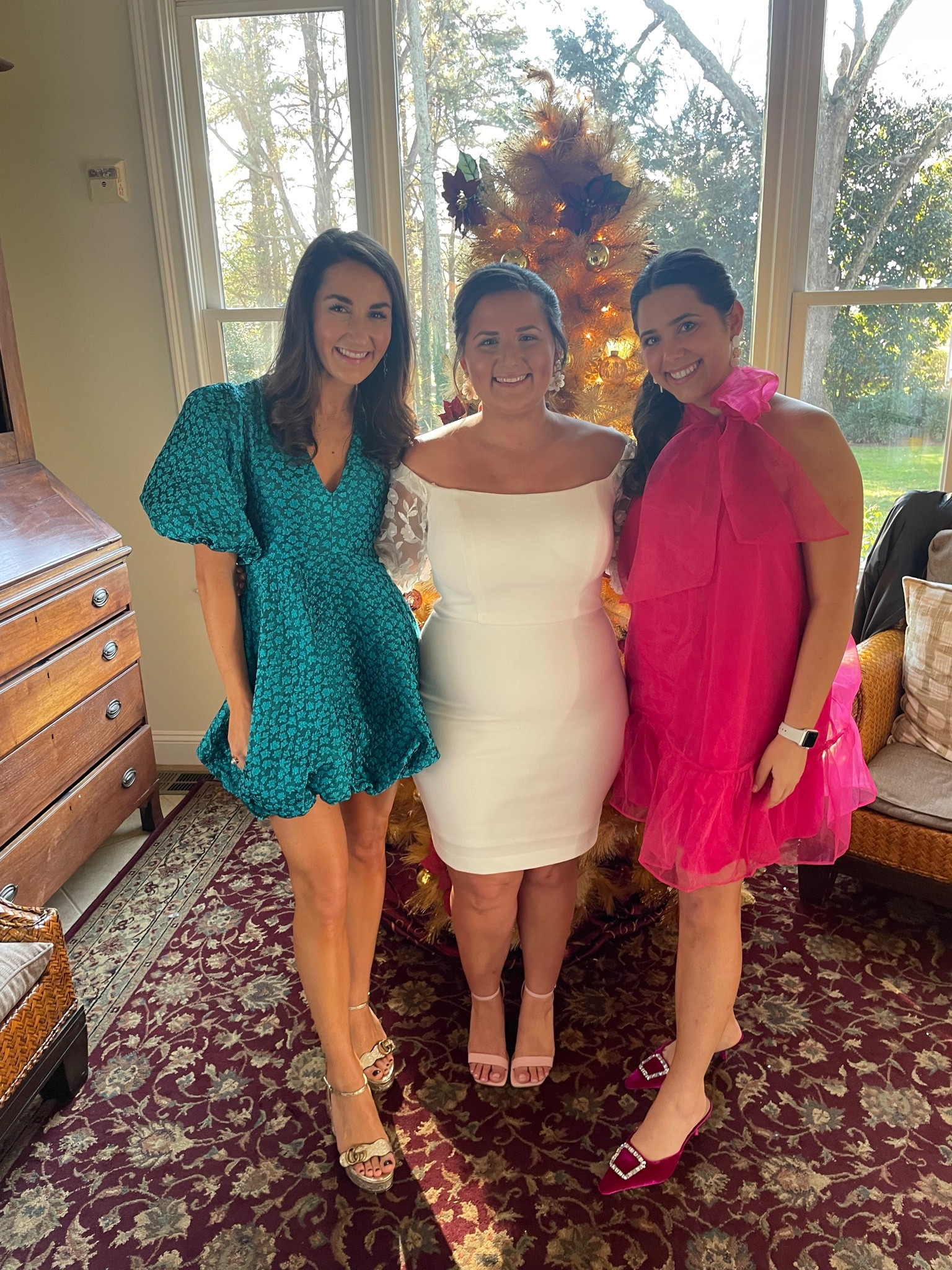 The perfect winter bridal luncheon looks to get you ready for a winter wedding weekend🥂Pink dress is no longer sold, same with the white dress but linked some similar options! 

#LTKFind #LTKwedding #LTKshoecrush