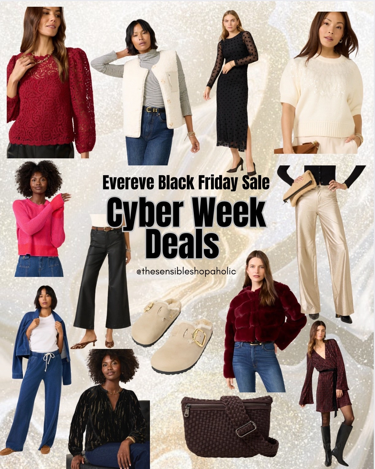 Evereve. Thanksgiving day sale everything on sale today only 

Follow my LTK @thesensibleshopaholic on the @shop.LTK app to view this post and get my exclusive app-only content!

#liketkit #LTKSaleAlert #LTKHoliday #LTKCyberWeek
@shop.ltk
https://liketk.it/5BHjg