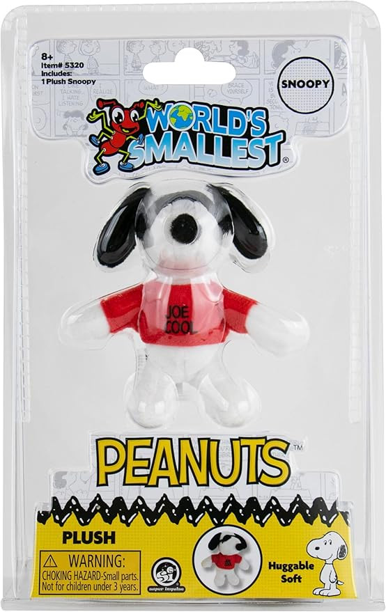 World's Smallest Peanuts Plush - Joe Cool Snoopy | Amazon (US)