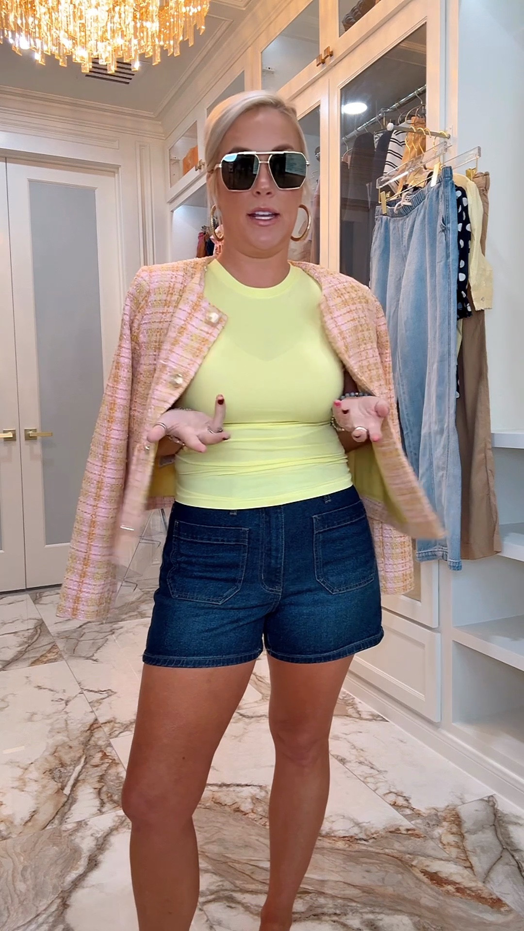 The cutest outfit for spring / jacket size small 