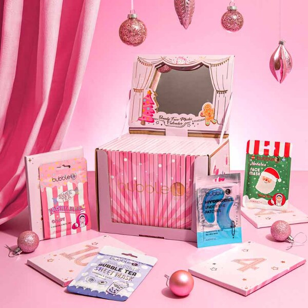 Bubble T Cosmetics Advent Calendar - Masking Edition (24 days) | Superdrug