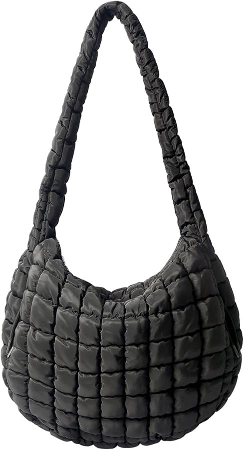 Puffer Tote Bag Large Puffy Tote Bag Quilted Tote Bag Soft Quilted Crossbody Bag Carryall Hobo Ha... | Amazon (US)