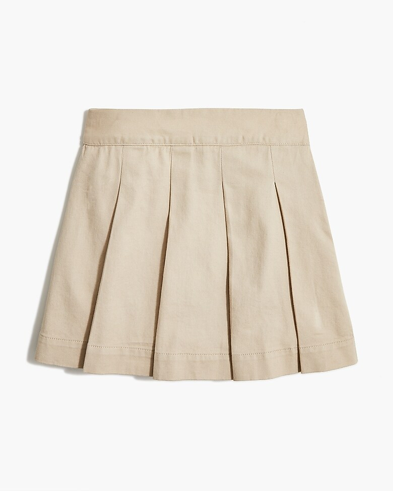 Girls' cotton twill skort | J.Crew Factory