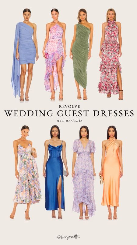 Wedding guest dresses from revolve!

#LTKwedding #LTKparties