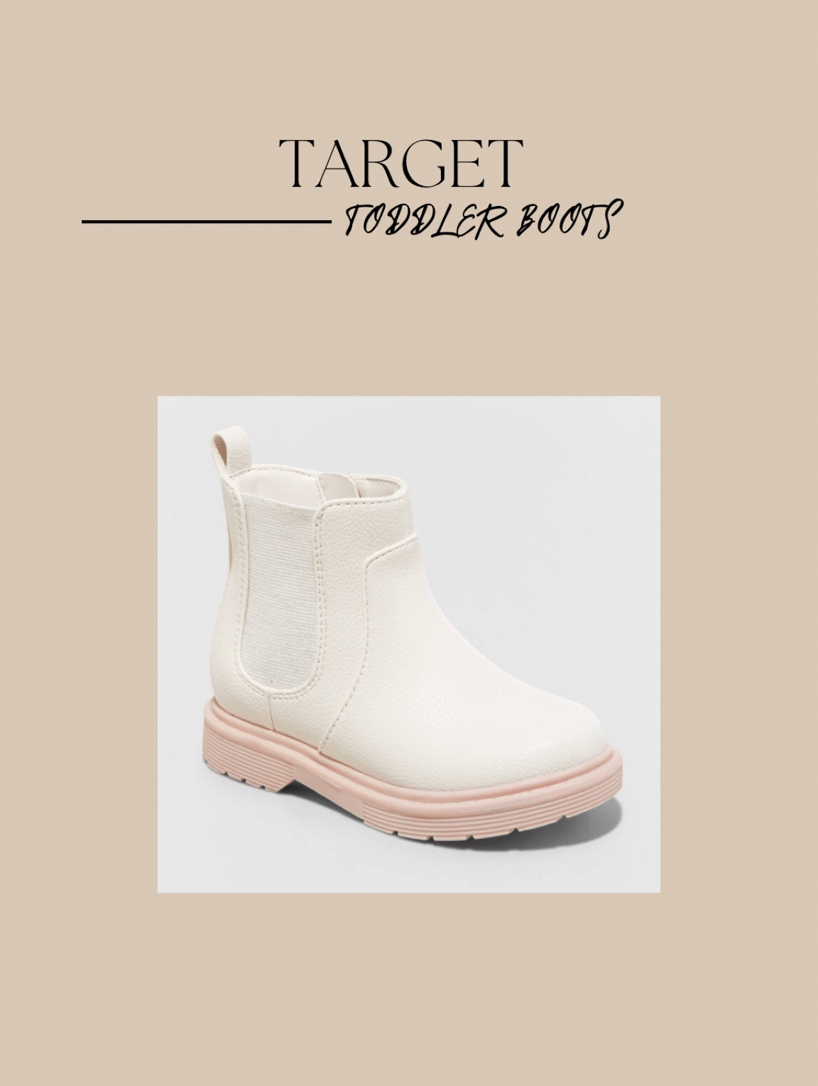 Toddler girl boots from Target! Perfect for fall and winter. Run before they’re gone! Only $25! 



#LTKSeasonal #LTKkids #LTKfamily