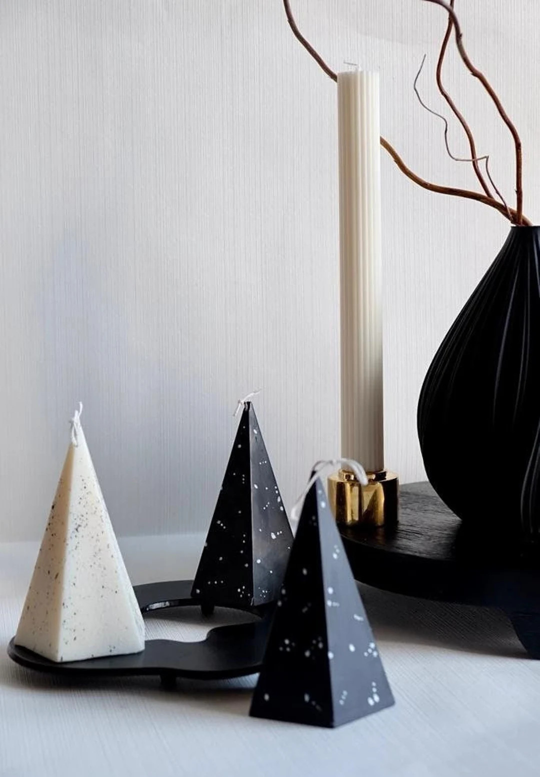 Pyramid Candle | Pentagon Candle | Home-decor Candle |aesthetic Candle | Pillar Candle | Soy Cand... | Etsy (US)