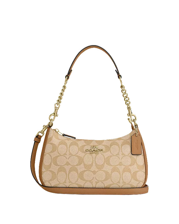 Teri Shoulder Bag In Signature Canvas | Coach Outlet US