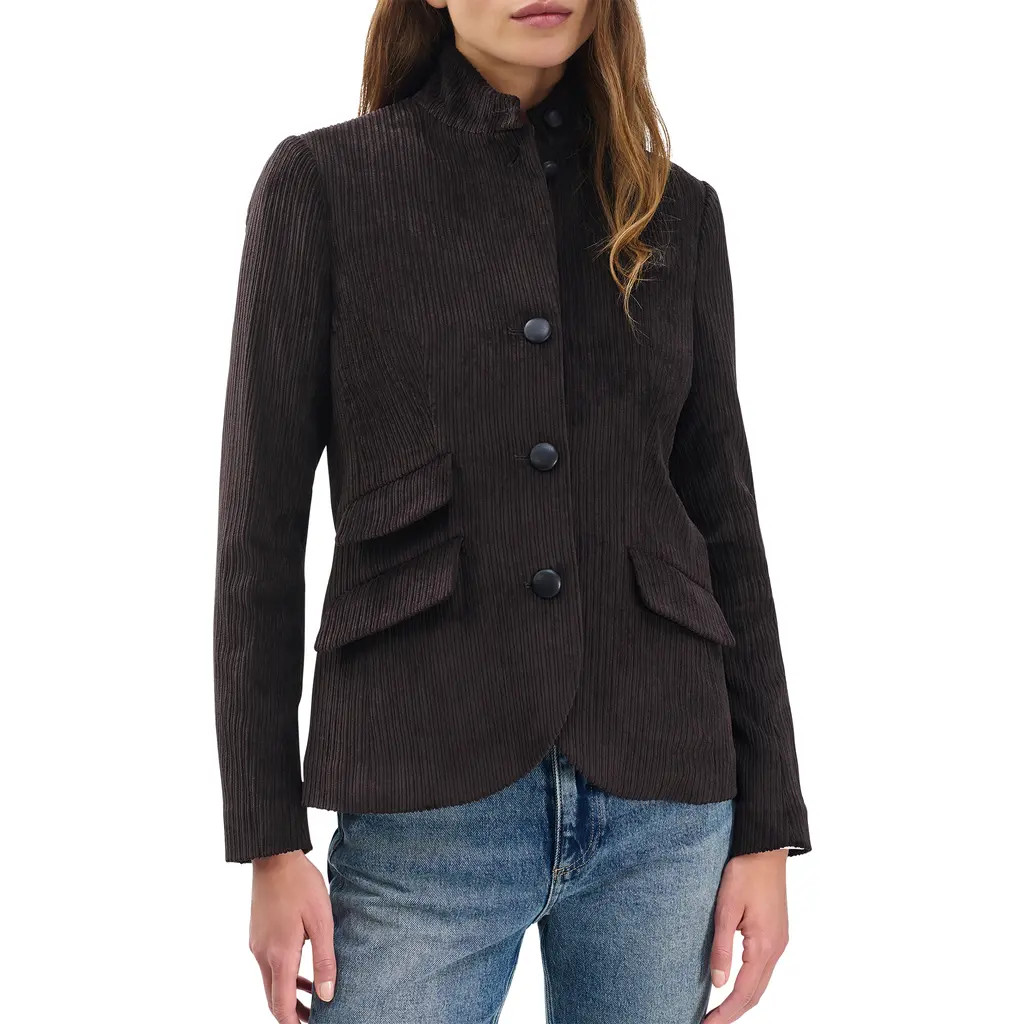 rag & bone Slade Corduroy Blazer in Brown at Nordstrom Rack, Size 10 | Nordstrom Rack