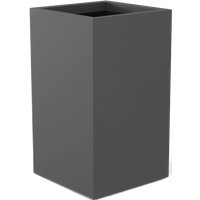 Darwin Tall Rectangular Planter - 72" x 24" x 42" - Gunmetal (Matte) | Jay Scotts | Plant Addicts