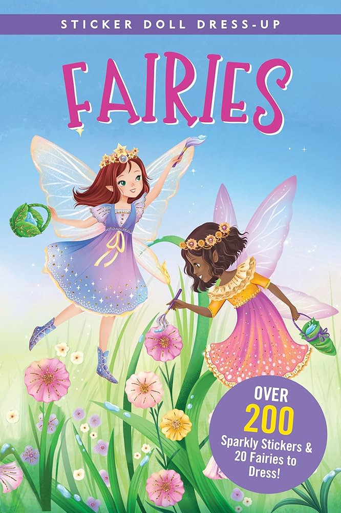 Fairies Sticker Doll Dress-Up Book | Amazon (US)