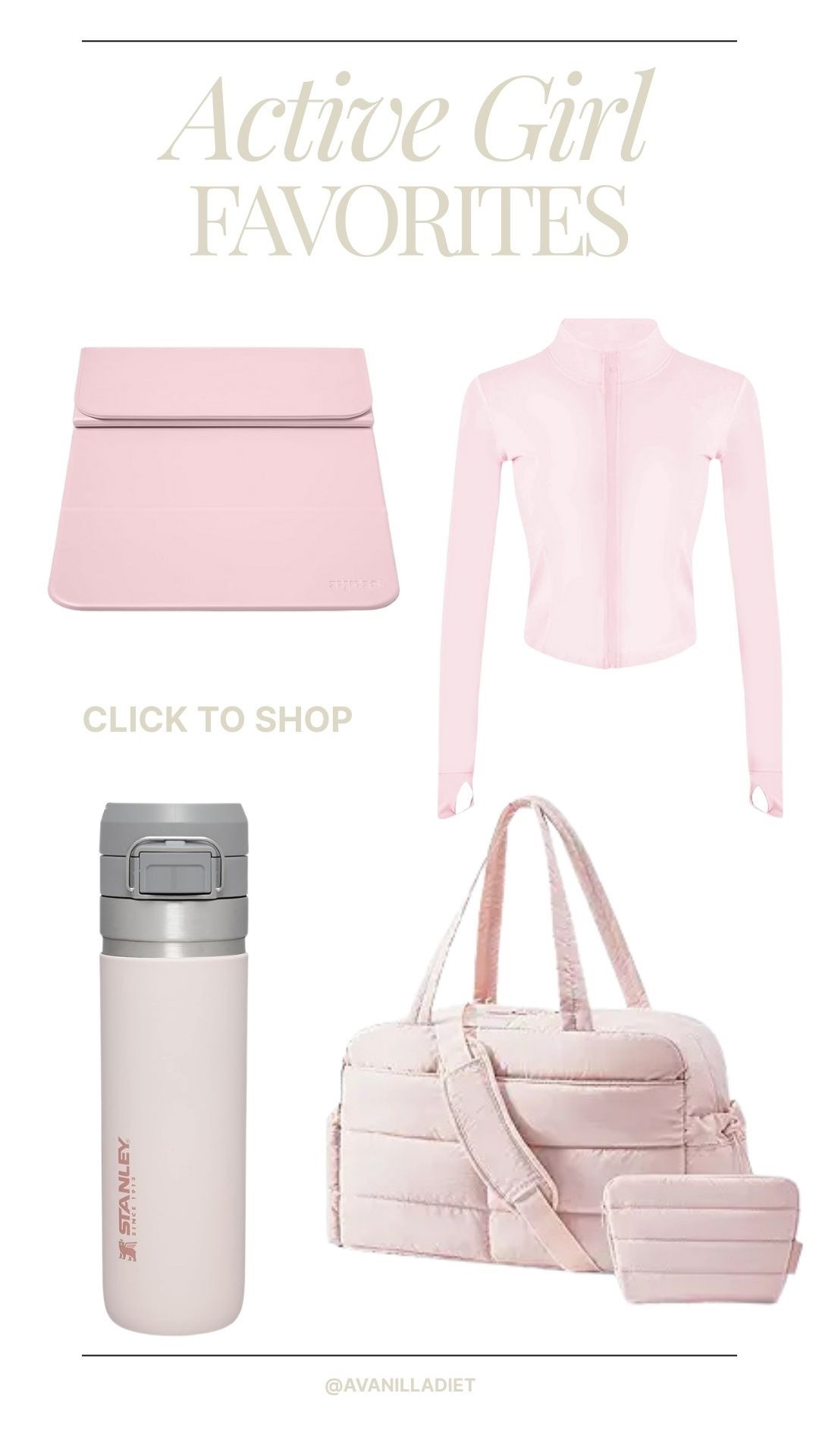 Active Girl Favorites💪🏼 🧘‍♀️✨


#activegirl #athleisurestyle #gymgirlfinds #fitnesseveryday #workoutessentials #ltksport #amazonactive


#LTKFindsUnder50 #LTKfitnessgoals #LTKselfcare