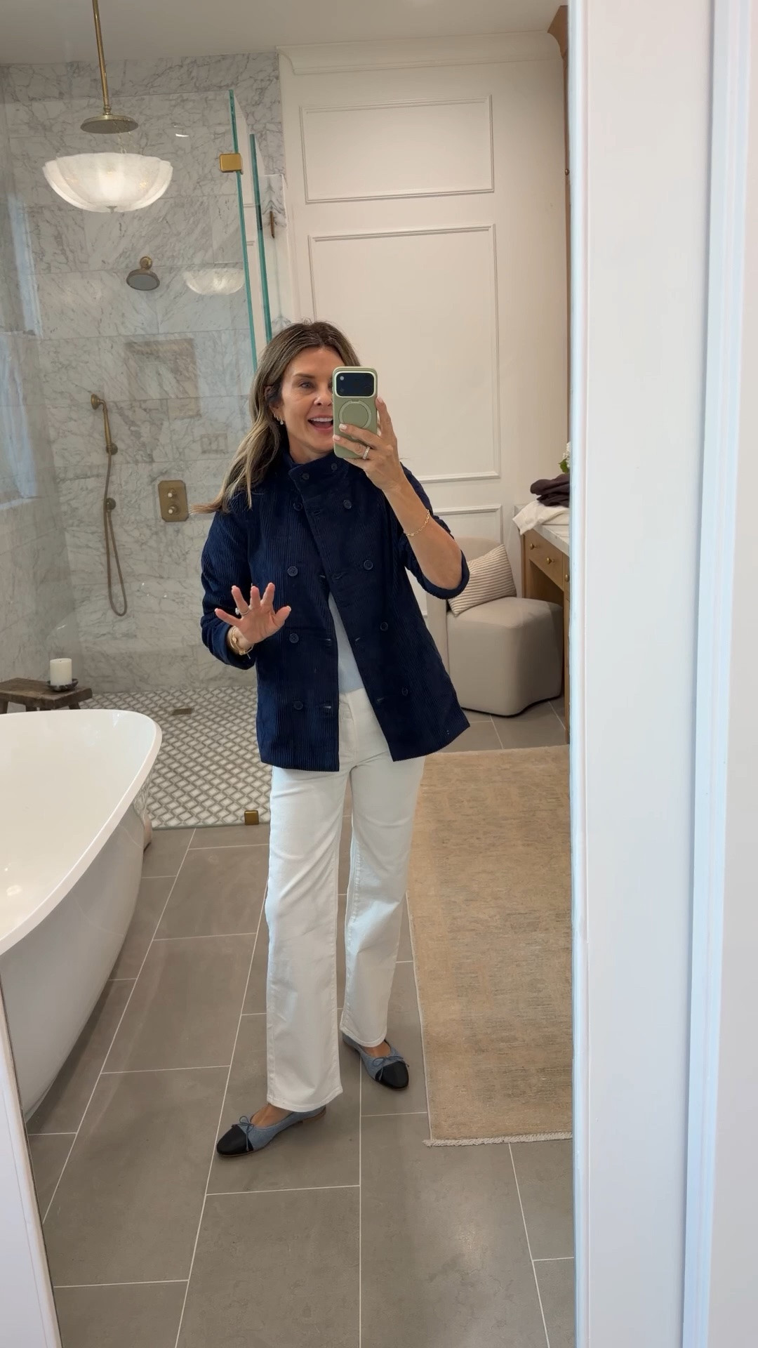 Fall jackets I love, I’m 5’6’’
-blue suede jacket size XS

#LTKootd #LTKSeasonal #LTKOver40
