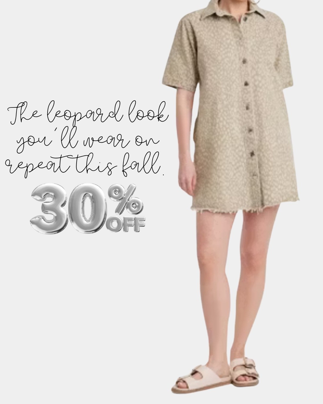 🍂🐆 Step into fall with a subtle twist on a wild classic. This monochromatic leopard dress is the perfect neutral-with-attitude piece you’ll wear on repeat — from coffee runs to pumpkin patch strolls. #FallStyle #LeopardDress

#LTKFindsUnder50 #LTKSaleAlert #LTKMidsize