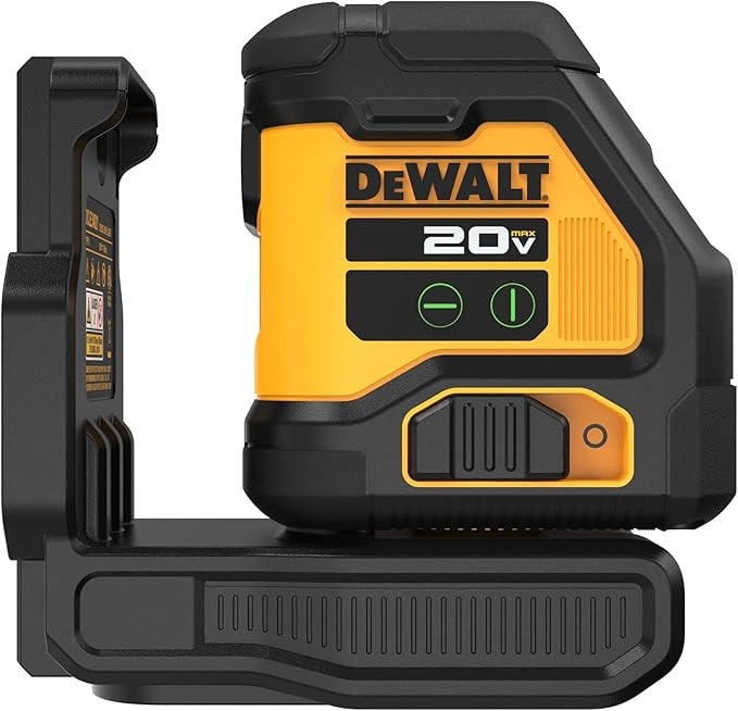 DEWALT 20V MAX, Laser Level, Cross Line Laser, Green, Bare Tool Only (DCLE34021B) - Amazon.com | Amazon (US)