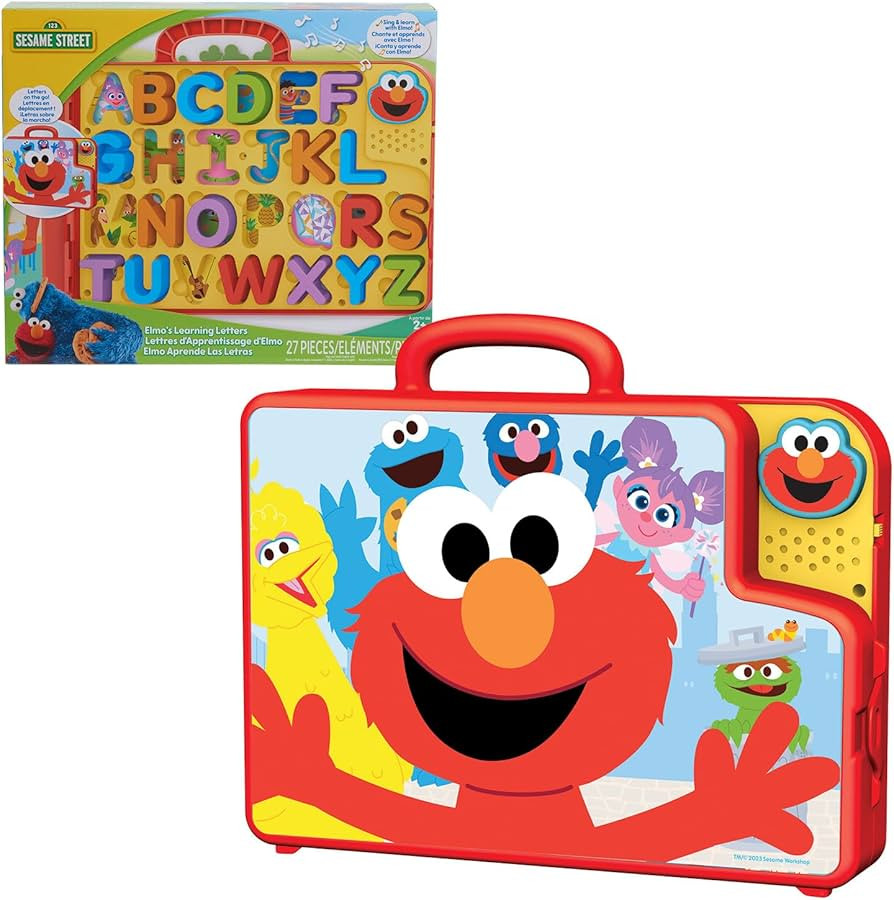 Sesame Street Elmo’s Learning Letters Bus Activity Board, Preschool Learning and Education, Kid... | Amazon (US)