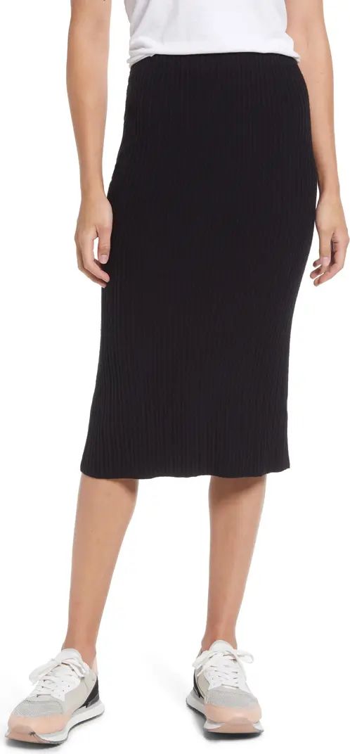 Ribbed Midi Skirt | Nordstrom