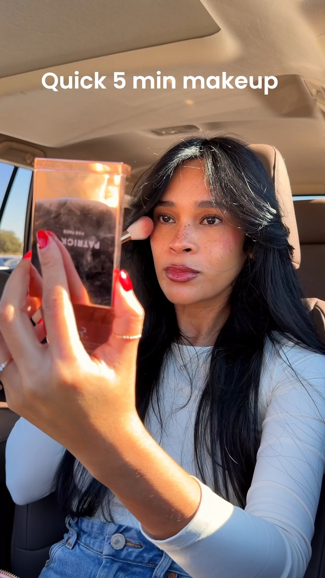 Today is the last day of the Sephora sale! Use code EVERYTHING for up to 20% off my every day makeup faves 

Shade info:
Too faced concealer in Sand
Merit foundation in kahki 
Blush in she’s wanted 
Li liner in limitless brown 
Lip oil in honeysucklee
Charlotte Tilbury powder in medium

#LTKselfcare #LTKCyberWeek #LTKBeauty