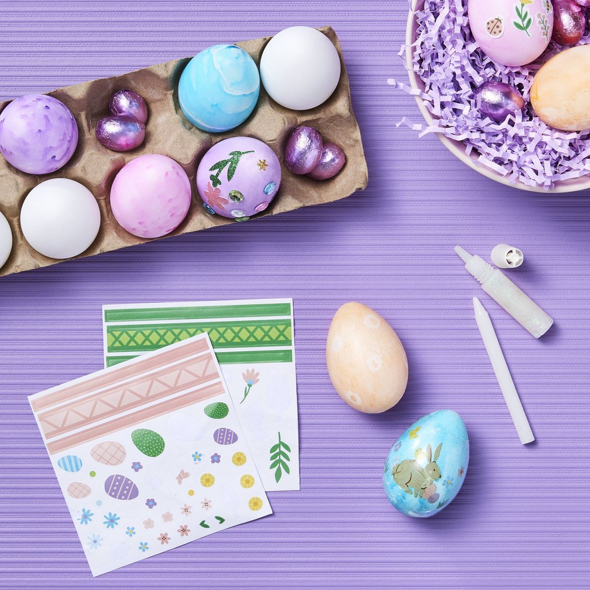 12ct DIY Easter Crafting Eggs - Spritz™ | Target