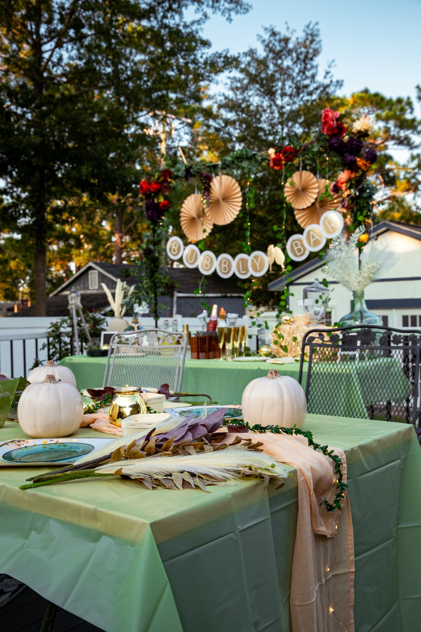 Crafts and cocktails party for getting the girls together in the best way this fall season! Cocktail bar supplies and crafting supplies all in one place. Make DIY pumpkin floral arrangements and mix up a nice drink with the gals! 

#LTKSeasonal #LTKHome #LTKParties