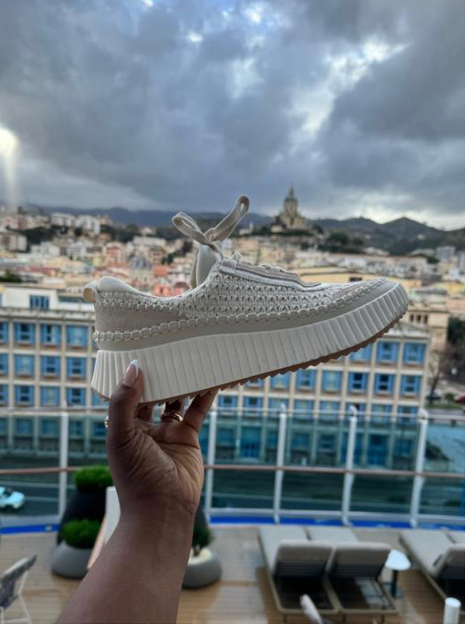 These sneakers saved my life while walking through the cobblestone streets of Taormina, Sicily. Platforms and cushioned for walking. 10 out of 10 recommend!

Comes in a few color ways too. 

Comfortable Walking Shoes, Travel Shoes, Walking Shoes, Cruise Outfits 

#LTKshoecrush #LTKtravel #LTKstyletip