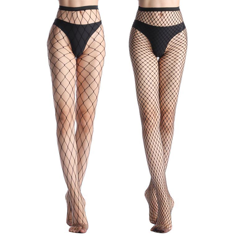 G&Y Fishnet Tights Stockings Thigh High Stockings High Waisted Tights Pantyhose for Women - Walma... | Walmart (US)