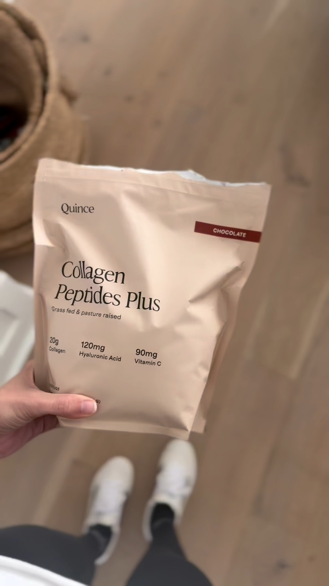 these @onequince collagen peptides are my go-to • they are so delicious • pack in 20 grams of collagen + hyularonic acid + vitamin c to help support hair, nails, and skin • highly recommend adding this to your daily supplements #quincepartner 

#LTKOver40 #LTKmomlife #LTKBeauty