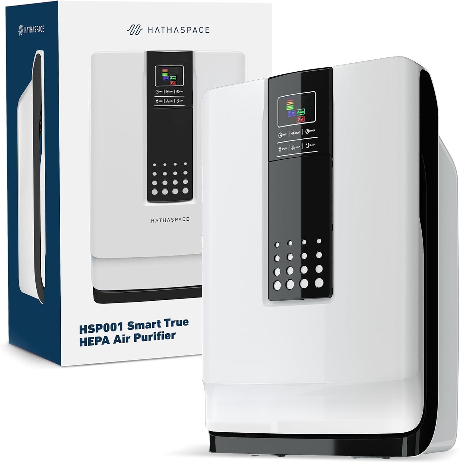 HATHASPACE Smart Air Purifiers for Home, Large Room - HSP001 - True HEPA Air Purifier & Filter fo... | Amazon (US)