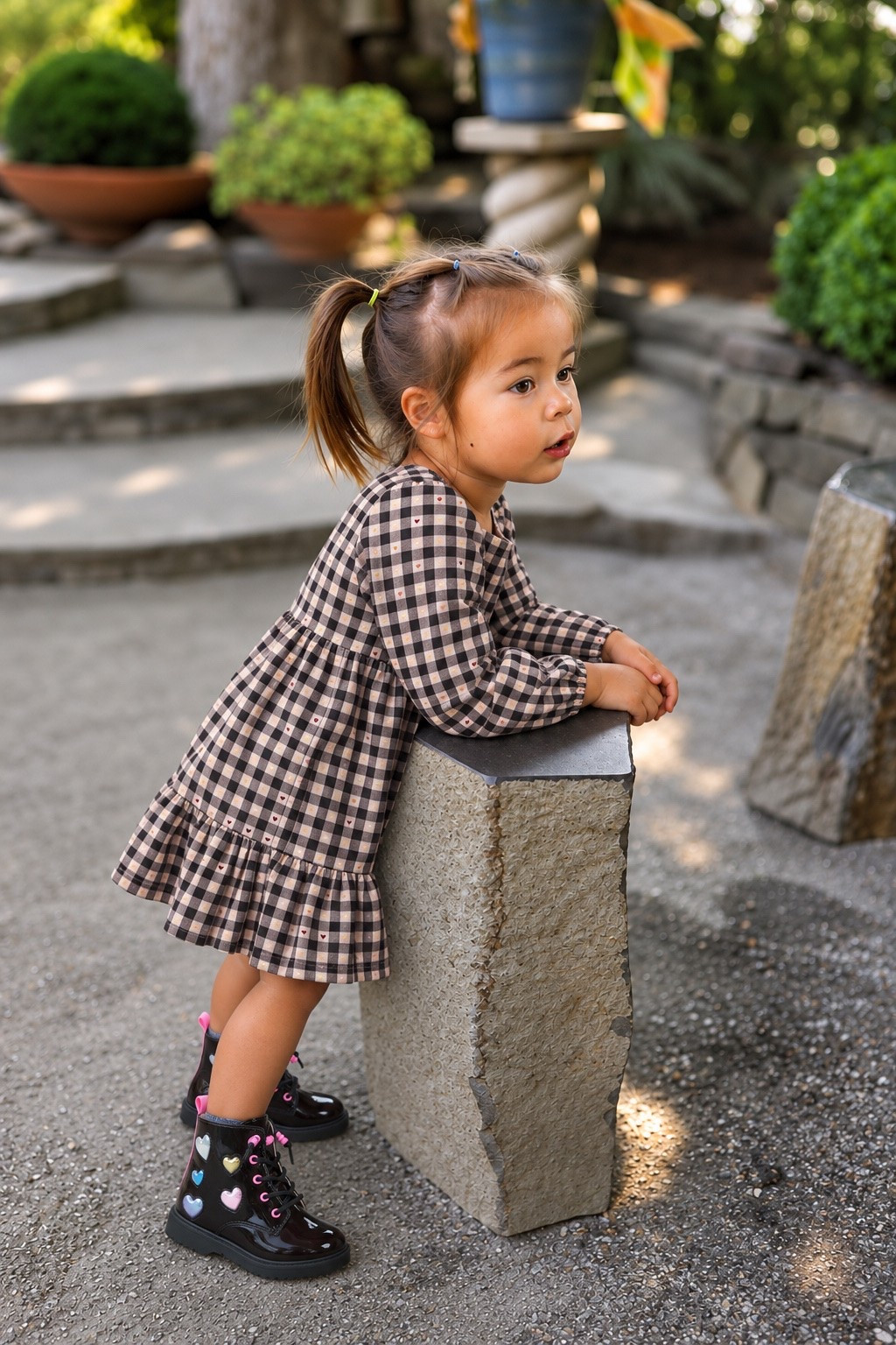 Toddler girl outfit
Combat boots
Gingham dress
Fall dress
Back to school

#LTKootd #LTKmomlife #LTKKids