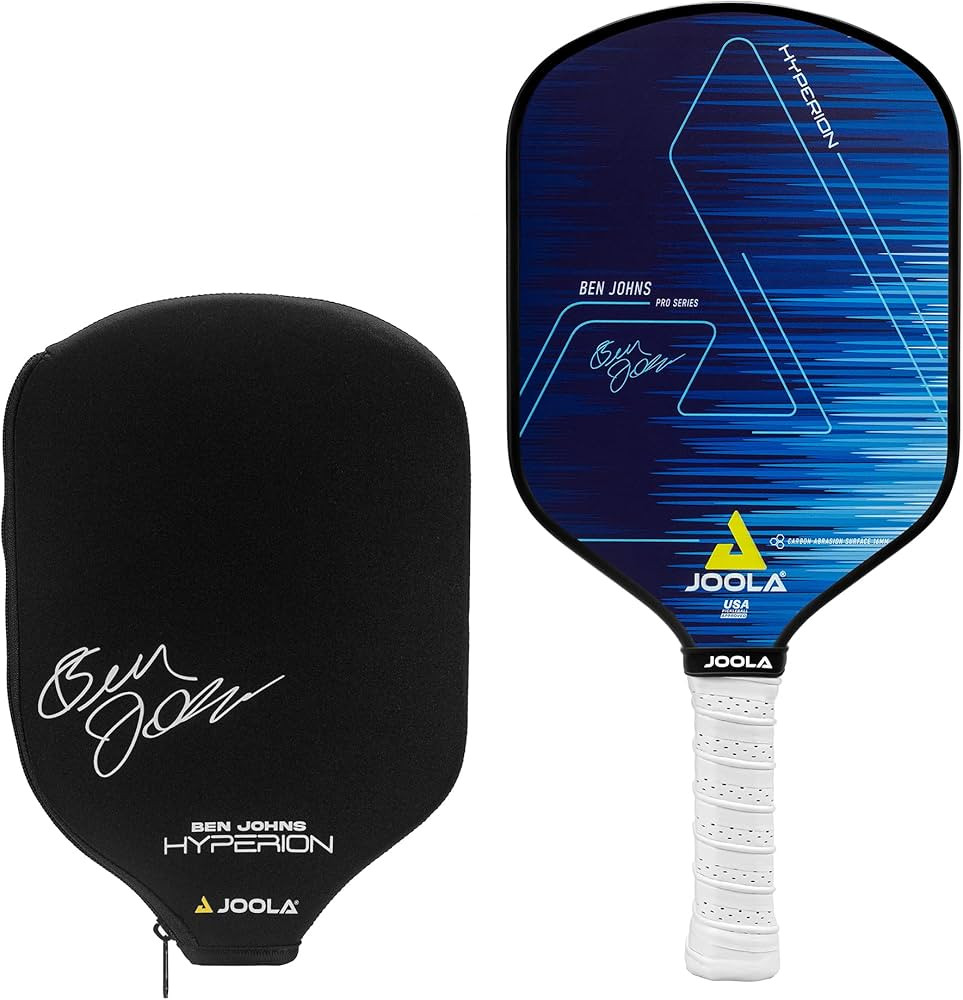JOOLA Ben Johns Hyperion Pickleball Paddle - Select Raw Carbon Surface or Carbon Abrasion Surface... | Amazon (US)