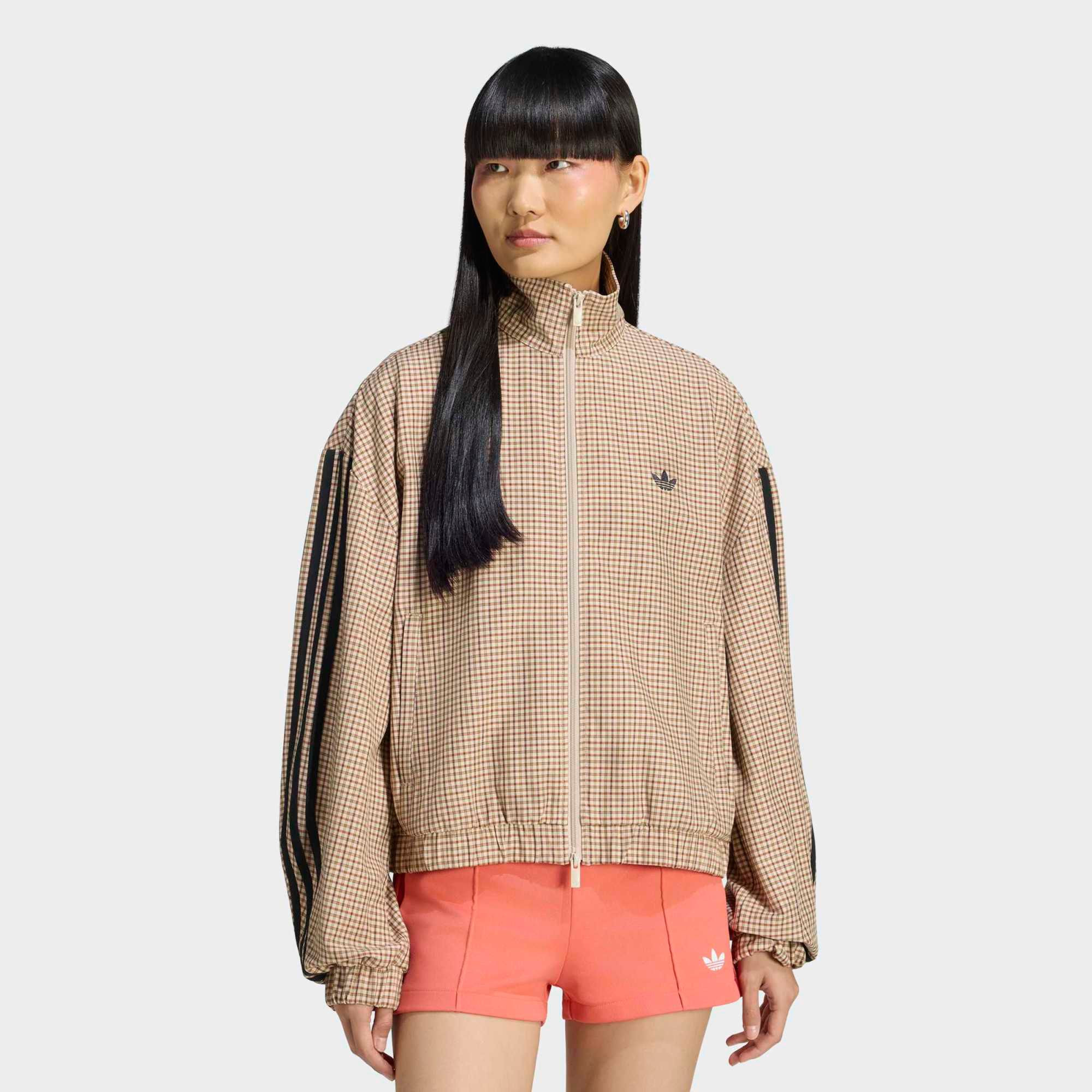 adidas Originals Women's Checks Track Top, XS, Wonder Beige | DICK'S Sporting Goods