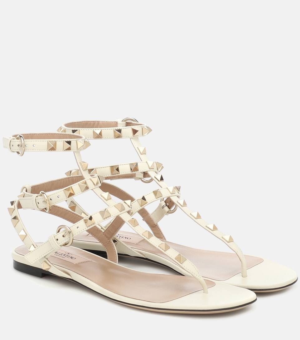 Valentino Garavani Rockstud leather sandals | Mytheresa (US/CA)