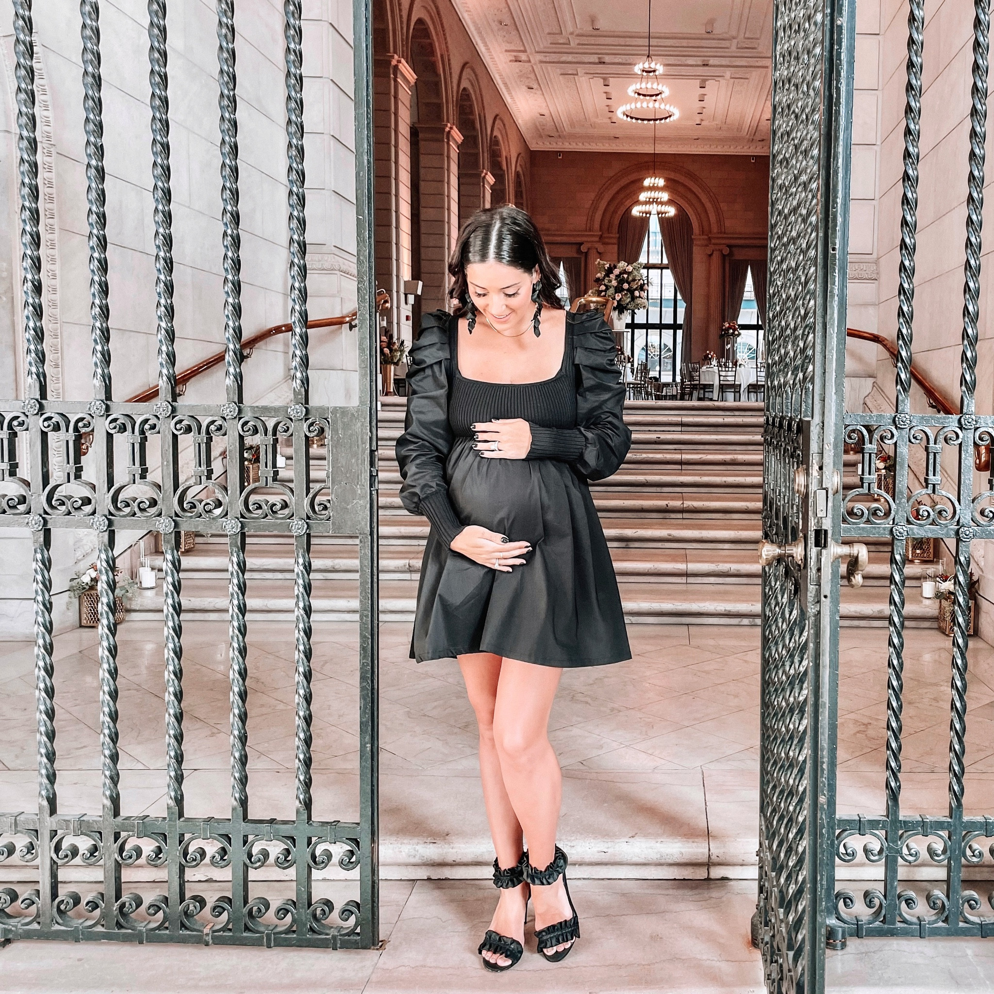 Exact En Saison dress is out of stock but I did find a few for sale on posh mark 🖤

#LTKstyletip #LTKbump #LTKwedding